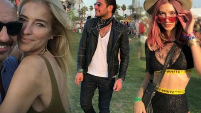 Ünlü Türkler Coachella 2018'e Akın Etti