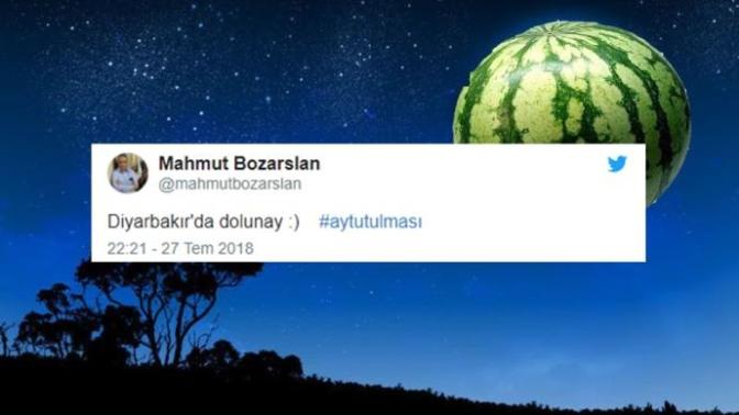 Beklenen Kanlı Ay Tutulması Sonrası Beklediğini Bulamayanlar Twitter'ın Gündeminde