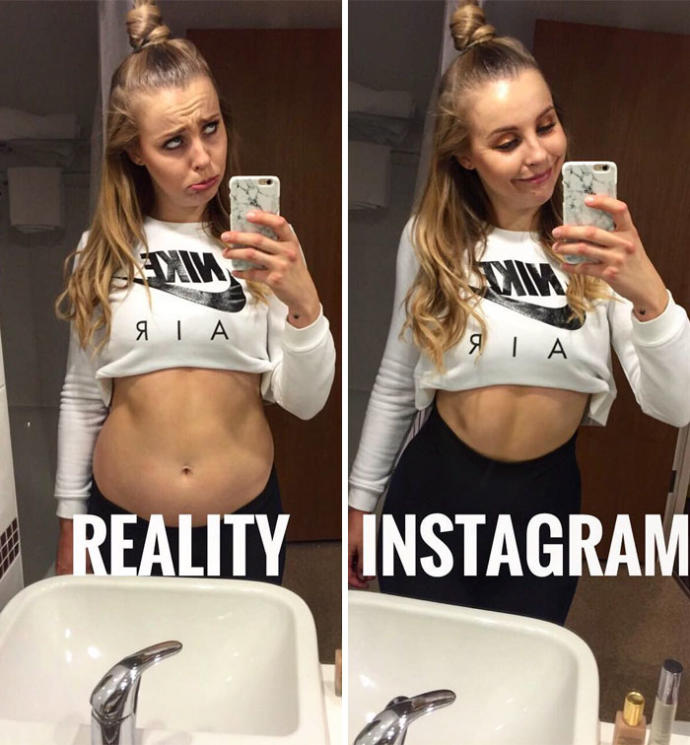 Gerçek Hayat-Instagram Hayatı Arasındaki Farktan Sıkılan ve Tüm Gerçekliğiyle Bunu Bize Anlatan Chessie!