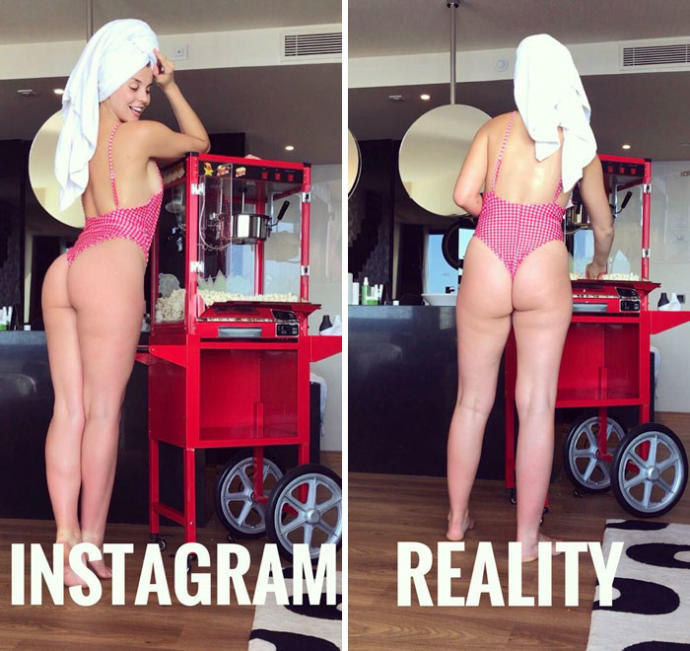 Gerçek Hayat-Instagram Hayatı Arasındaki Farktan Sıkılan ve Tüm Gerçekliğiyle Bunu Bize Anlatan Chessie!