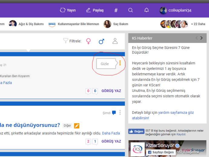 Çölkaplanı34 Üye Adımla KizlarSoruyar'da 1 Yılım Nasıl Geçti?