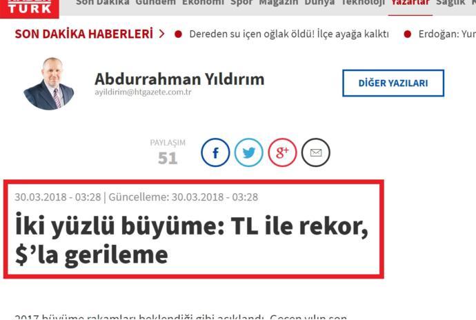 Türkiye Ekonomisi 2017 Yılında %7 Büyürken Nasıl Oldu Da 11 Milyar Dolar Geriledi