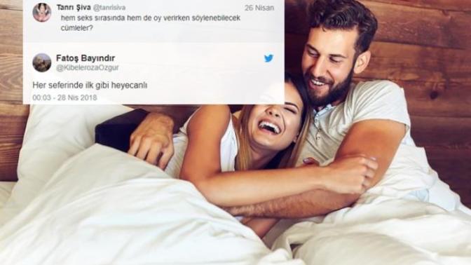 "Hem Seks Sırasında Hem de Sandıkta Oy Verirken Söylenebilecek Cümleler Nelerdir?" Sorusuna Verilen Aşırı Yaratıcı Cevaplar!