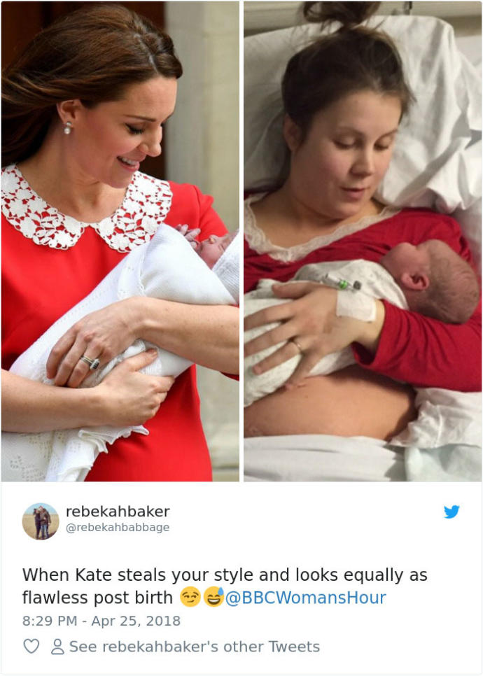 Kate Middleton'ın Doğum Sonrası Mükemmel Görünmesi Üzerine Kadınlar Arasında Doğan Doğum Sonrası Paylaşım Geyikleri!