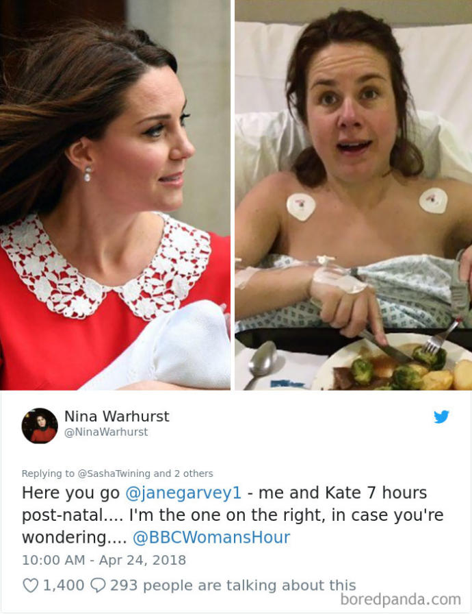 Kate Middleton'ın Doğum Sonrası Mükemmel Görünmesi Üzerine Kadınlar Arasında Doğan Doğum Sonrası Paylaşım Geyikleri!