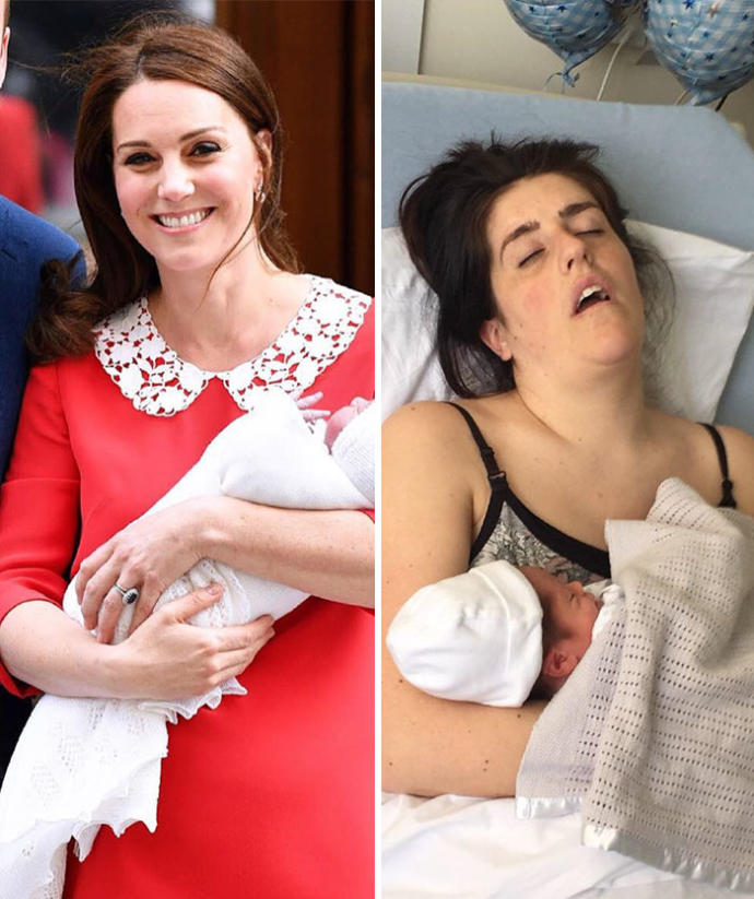 Kate Middleton'ın Doğum Sonrası Mükemmel Görünmesi Üzerine Kadınlar Arasında Doğan Doğum Sonrası Paylaşım Geyikleri!