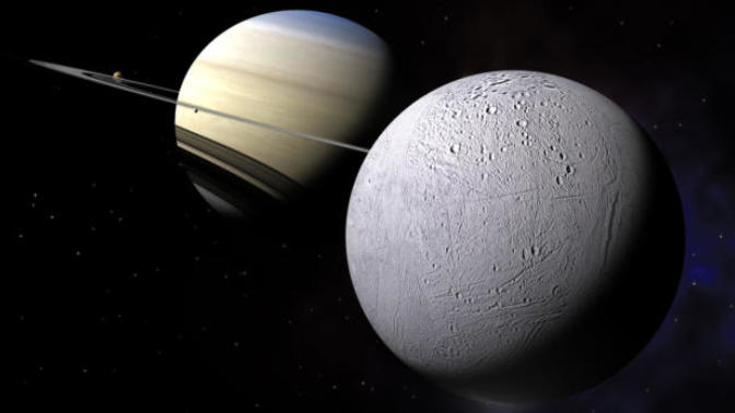 Satürn Gezegeni'nin Uydusu Enceladus'da Hayat Var Mı? Buzların Altında Yaşam İzleri!