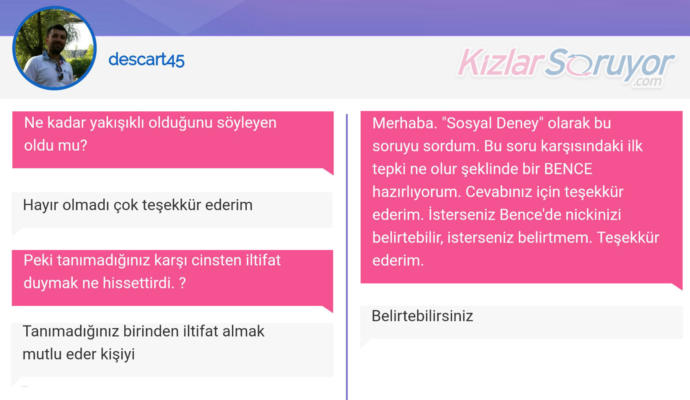 KizlarSoruyor'da Bir İlk! Sosyal Deney Sorusuna Üyelerin Verdiği Süper Cevaplar