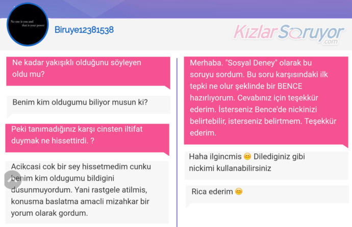 KizlarSoruyor'da Bir İlk! Sosyal Deney Sorusuna Üyelerin Verdiği Süper Cevaplar
