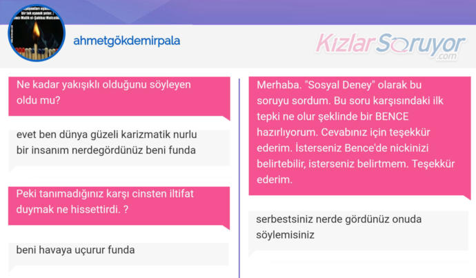 KizlarSoruyor'da Bir İlk! Sosyal Deney Sorusuna Üyelerin Verdiği Süper Cevaplar