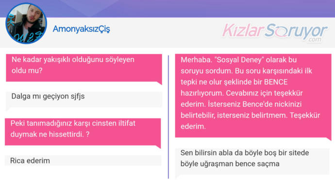KizlarSoruyor'da Bir İlk! Sosyal Deney Sorusuna Üyelerin Verdiği Süper Cevaplar