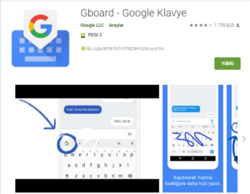 Android Telefon ve Tabletler İçin Alternatif Klavyeler