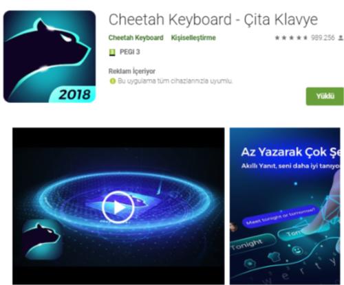 Android Telefon ve Tabletler İçin Alternatif Klavyeler