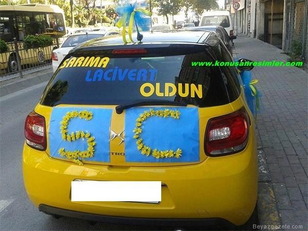 Bir Düğünü Unutulmaz Yapan Birbirinden İlginç Yaratıcı Ve Komik Gelin Arabası Yazıları