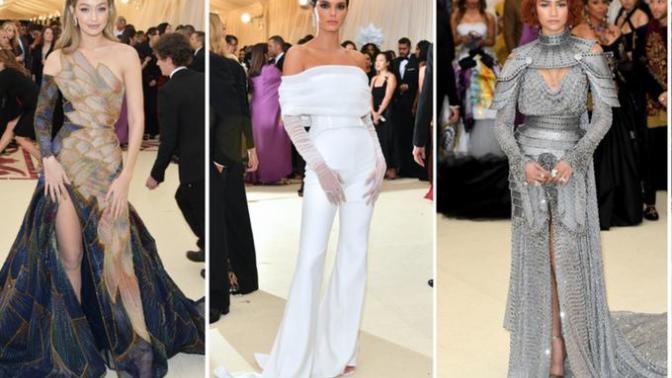Met Gala 2018'de Güzelliğiyle Büyüleyen Ünlüler