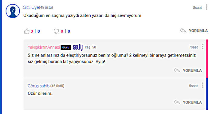 Anneler Günü'nde Annelerimiz Sitede Olsaydı Karşılaşacağımız Muhabbetler!