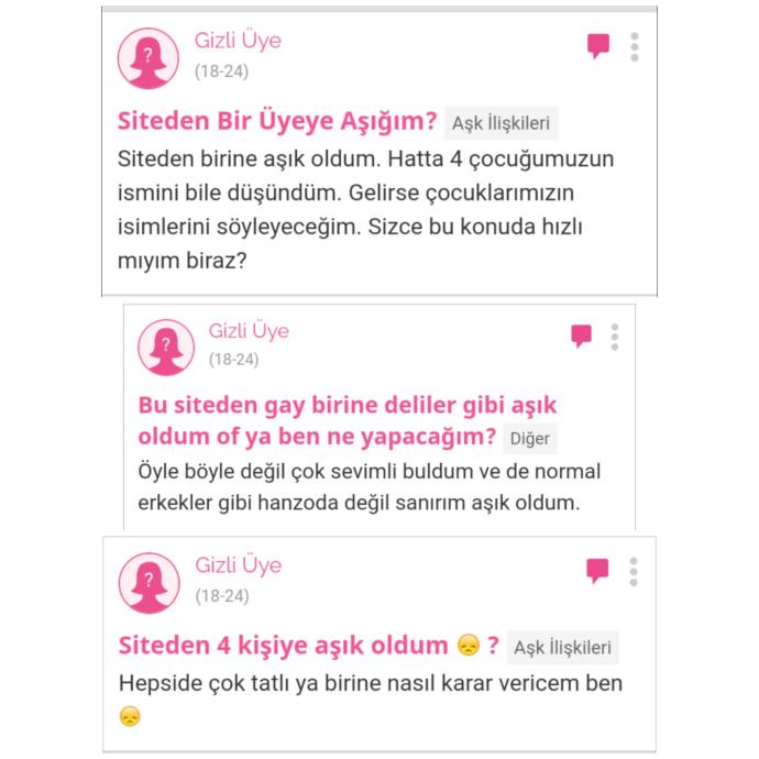 İmkansız Aşklarıyla KizlarSoruyor'u Kasıp Kavuran Üyeler Ve Soruları!