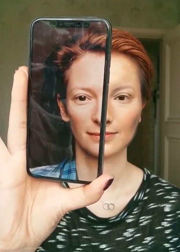 Ona Sadece Makyaj Malzemesi Verin, Kendisini Sanat Şaheserine Dönüştürsün: Çinli He Yuhong!