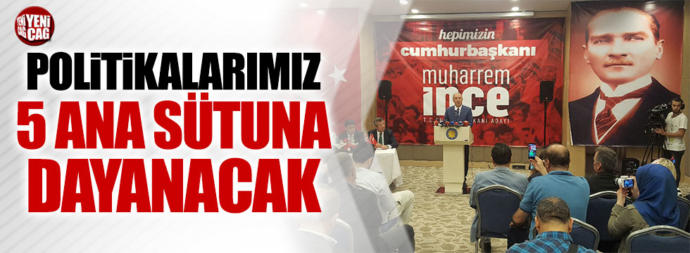 Muharrem İnce'nin Seçim Manifestosu