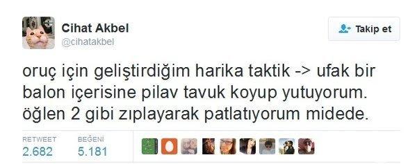Ramazan Ayına Bir de Twitter Mizahşörlerinin Gözünden Bakalım!