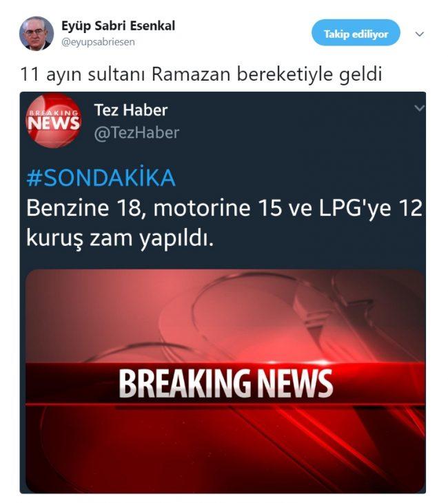 Ramazan Ayına Bir de Twitter Mizahşörlerinin Gözünden Bakalım!