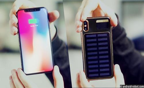 Dahili Güneş Paneline Sahip iPhone X Tesla Piyasaya Çıktı