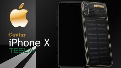 Dahili Güneş Paneline Sahip iPhone X Tesla Piyasaya Çıktı
