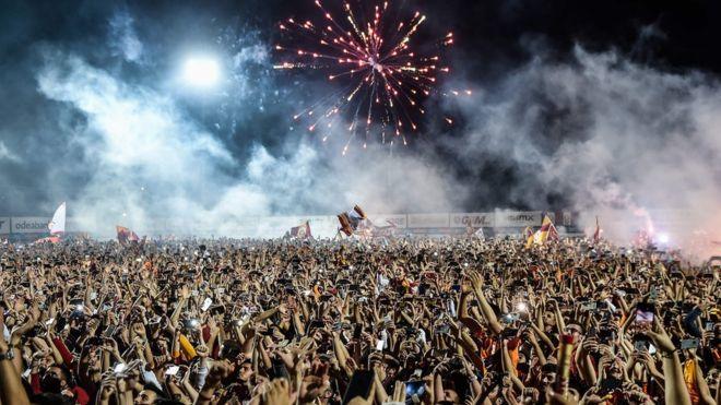 Galatasaray'ın Şampiyonluk Kutlamalarından En Güzel Fotoğraf Kareleri