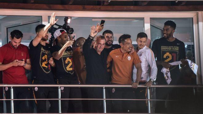 Galatasaray'ın Şampiyonluk Kutlamalarından En Güzel Fotoğraf Kareleri