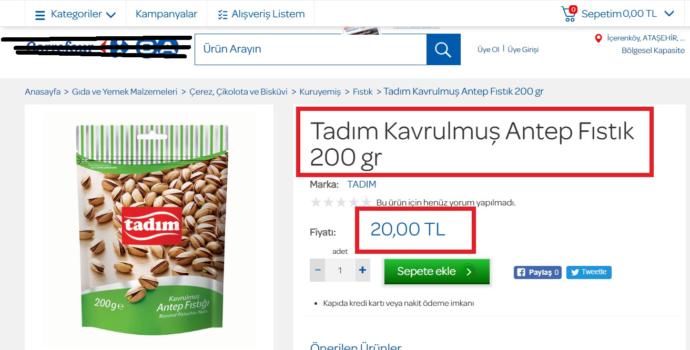 Türkiye' de Ramazan ile Birlikte Uçuşa Geçen Antep Fıstığı Fiyatlarının Almanya' da Daha Ucuz Olması