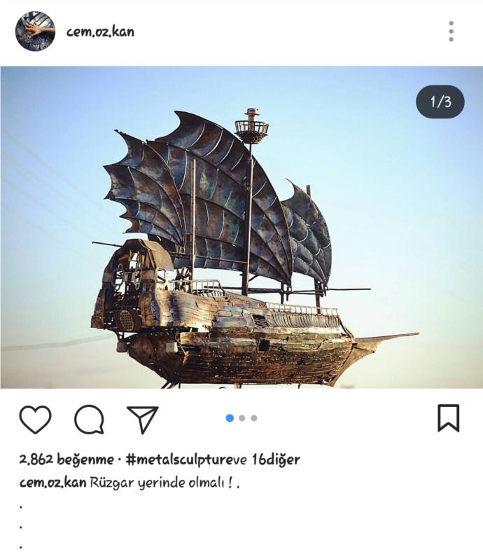 Eskişehir Kültür Başkentinde Hurdadan Heykeller Yapan Bir Deha!