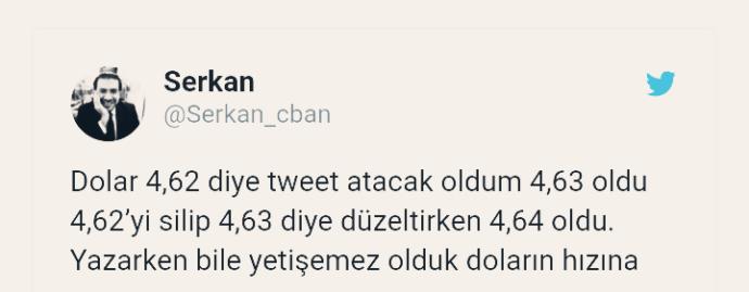 Dolar 5 Liraya Yaklaşınca Ortaya Çıkan, Kahkaha Attıracak Efsanevi Komik Twitter Paylaşımları!