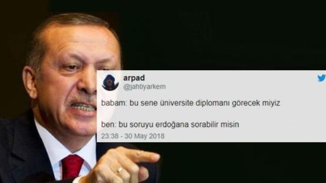 “Bu Soruyu Erdoğan’a Sorabilir Misiniz?” Kalıbıyla Mizahın Dibine Vurmuş Twitter Kullanıcıları!