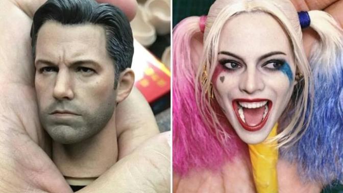 Oldukça Gerçekçi Yapılmış Film Artistlerinin Küçük Yüz Figürleri!