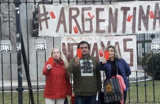 Dünya Kupasının Favori Takımlarından Arjantinli Messi ve Takım Arkadaşlarına İsrail Protestosu