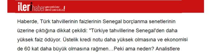 Türkiye' nin Afrika Ülkeleriyle Benzeşen Ekonomik Parametreleri