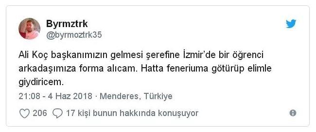Fenerbahçe Taraftarlarının Yeni Başkanları Ali Koç'a Sevgilerini Gösterdiği Komik Tweetleri