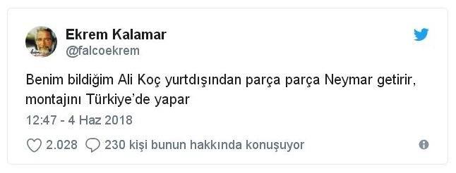 Fenerbahçe Taraftarlarının Yeni Başkanları Ali Koç'a Sevgilerini Gösterdiği Komik Tweetleri