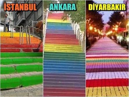 Grilikten Uzak Rengarenk Bir Dünya: Baktıkça Huzuru Bulacağınız En Renkli Şehirler!