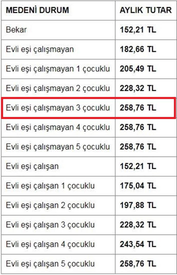 Türkiye' de - Almanya' da 3 Çocuklu Ailelerin Durumu