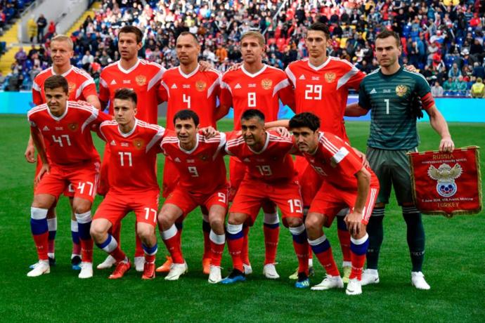 Dünya Kupası Rusya - Suudi Arabistan Maçında Rusya'dan Gol Yağmuru