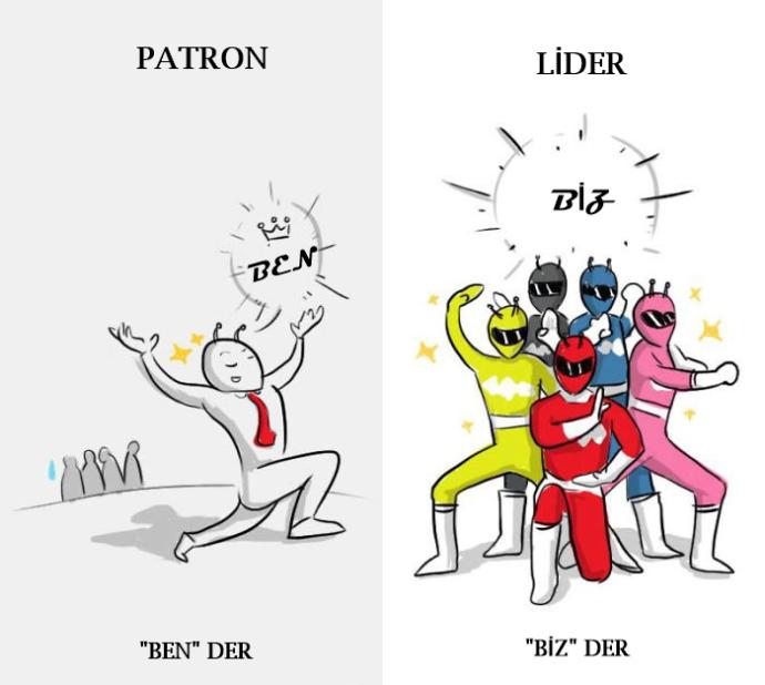 Patron ile Lider Arasındaki Farkı En İyi Şekilde Anlatan İllüstrasyonlar!