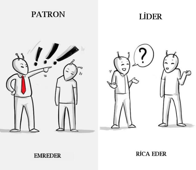 Patron ile Lider Arasındaki Farkı En İyi Şekilde Anlatan İllüstrasyonlar!