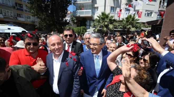 Cumhurbaşkanı Adayı Muharrem İnce Gündoğdu Meydanı'nda İzmirlilerle Buluştu