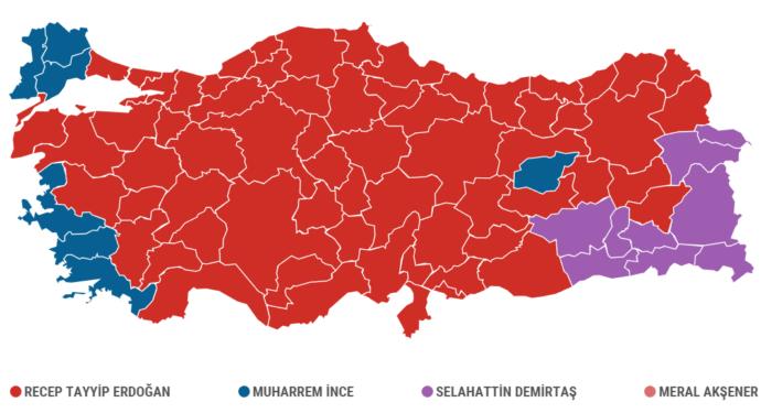 İşte Anlık Seçim Sonuçları