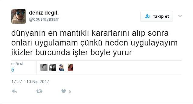 Bir Garip Ruh Haline Sahip Olan İkizler Burcu Hakkında Atılmış Komik Tweetler!