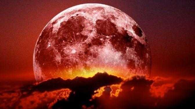 Kanlı Ay Tutulmasına Geri Sayım Başladı: İncile Göre Kıyamet Bekleniyor!