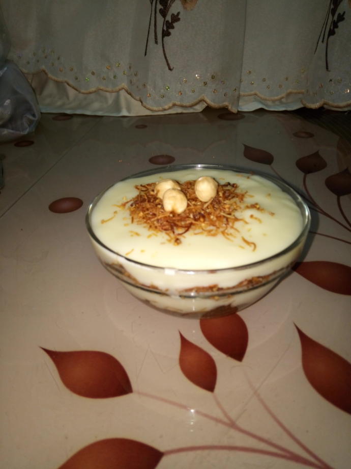 Çıtır Çıtır Tel Kadayıflı Muhallebi Tatlısı Nasıl Yapılır?