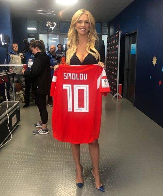 Dünya Kupası Elçisi Victoria Lopyreva'ya Maç İzleme Yasağı Geldi!