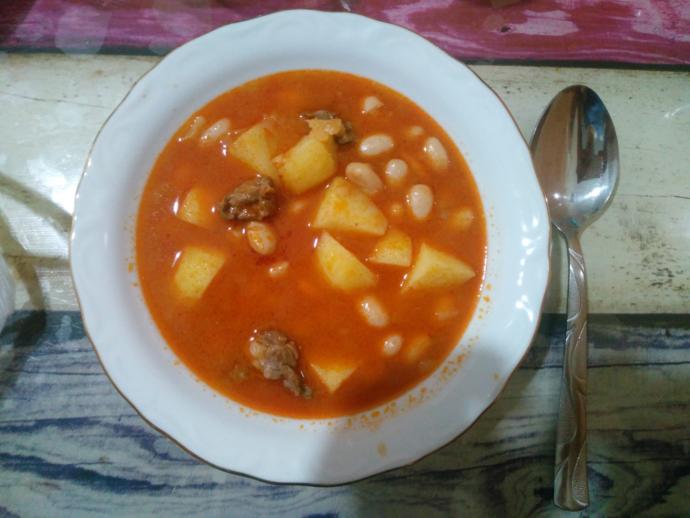 Yemeğim hazır. 😋
